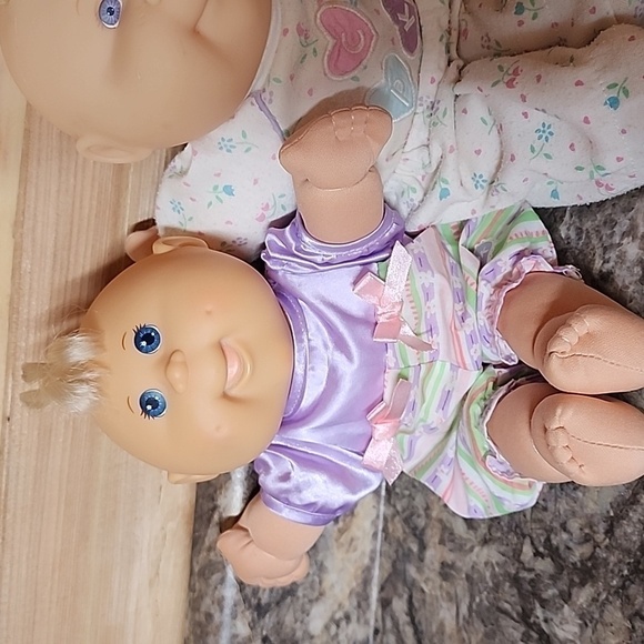 2004 and 1996 Cabbage Patch Play Along Doll PA-13 and Mattel  M B 4. - Picture 2 of 9
